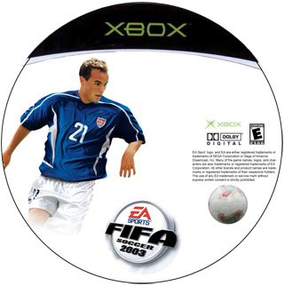 FIFA Soccer 2003 (USA) Game Disc